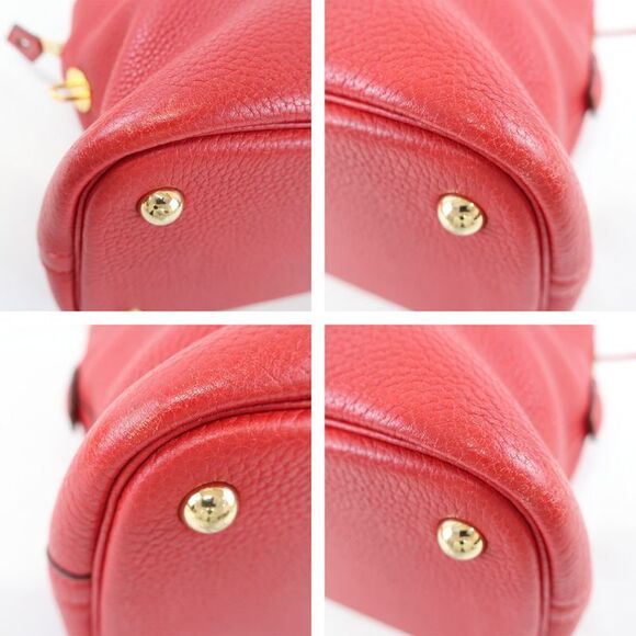 Hermes Bolide 31 Rouge Casac Taurillon Clemence Gold Hardware - Picture 5 of 10